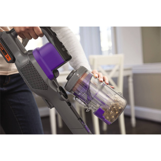 Купити Пилосос акумуляторний BLACK+DECKER BHFEV182CP. Офіційний магазин Toolmaster Україна. Фірмовий інструмент та обладнання, офіційна гарантія