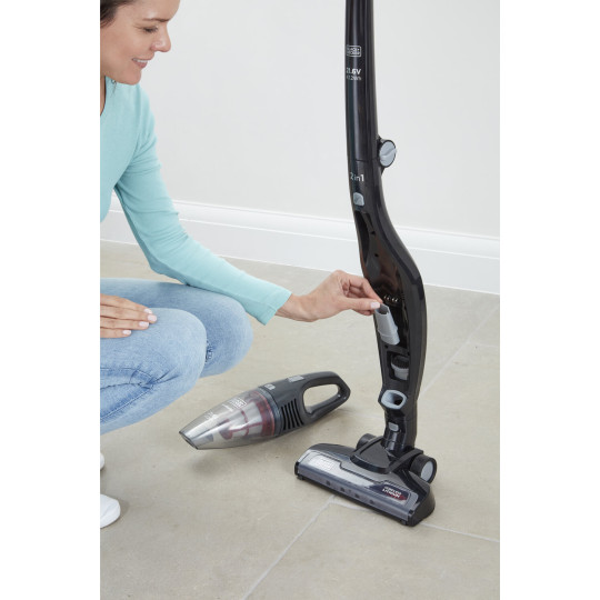 Купити Пилосос акумуляторний (електровіник) BLACK+DECKER SVB620JW. Офіційний магазин Toolmaster Україна. Фірмовий інструмент та обладнання, офіційна гарантія