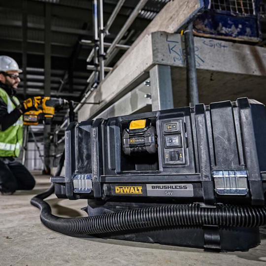 Купити Пилосос акумуляторний безщітковий DeWALT DCV586MT2. Офіційний магазин Toolmaster Україна. Фірмовий інструмент та обладнання, офіційна гарантія