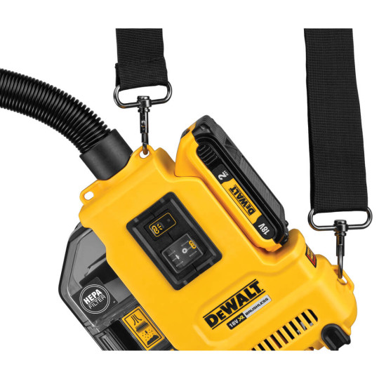 Купити Пилосос акумуляторний безщітковий DeWALT DWH161N. Офіційний магазин Toolmaster Україна. Фірмовий інструмент та обладнання, офіційна гарантія