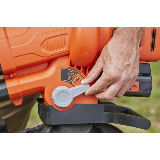 Купити Садовий пилосос акумуляторний безщітковий BLACK+DECKER BCBLV3625L1. Офіційний магазин Toolmaster Україна. Фірмовий інструмент та обладнання, офіційна гарантія