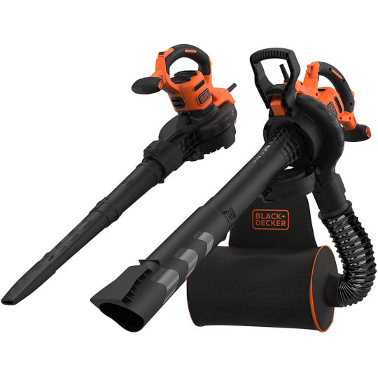 Купити Садовый пылесос электрический BLACK+DECKER BEBLV300. Официальный магазин Toolmaster Украина. Фирменный инструмент и оборудование, официальная гарантия