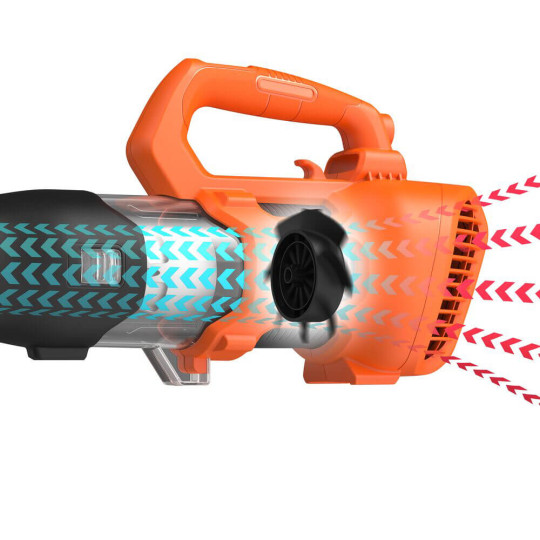 Купити Повітродувка акумуляторна BLACK+DECKER BCBL200L. Офіційний магазин Toolmaster Україна. Фірмовий інструмент та обладнання, офіційна гарантія
