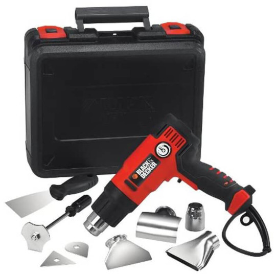 Купити Пістолет гарячого повітря - фен мережевий BLACK+DECKER KX2200K. Офіційний магазин Toolmaster Україна. Фірмовий інструмент та обладнання, офіційна гарантія