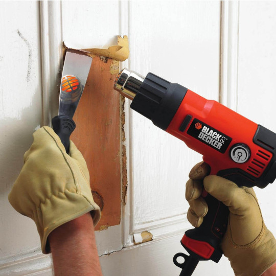 Купити Пістолет гарячого повітря - фен мережевий BLACK+DECKER KX2200K. Офіційний магазин Toolmaster Україна. Фірмовий інструмент та обладнання, офіційна гарантія
