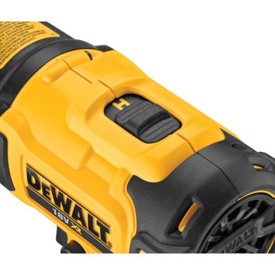 Купити Пістолет гарячого повітря - фен акумуляторний DeWALT DCE530N. Офіційний магазин Toolmaster Україна. Фірмовий інструмент та обладнання, офіційна гарантія