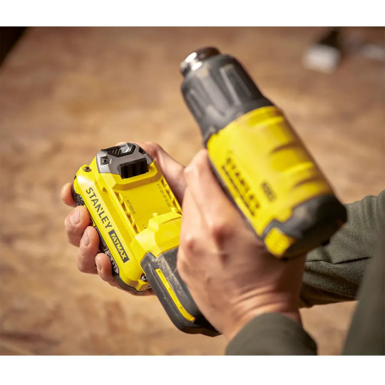 Купити Пістолет гарячого повітря акумуляторний STANLEY FATMAX SFMCE530B. Офіційний магазин Toolmaster Україна. Фірмовий інструмент та обладнання, офіційна гарантія
