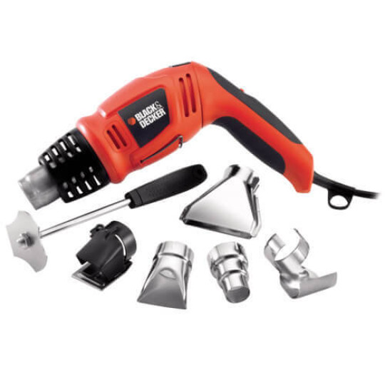 Купити Пистолет горячего воздуха - фен сетевой BLACK+DECKER KX1693. Официальный магазин Toolmaster Украина. Фирменный инструмент и оборудование, официальная гарантия