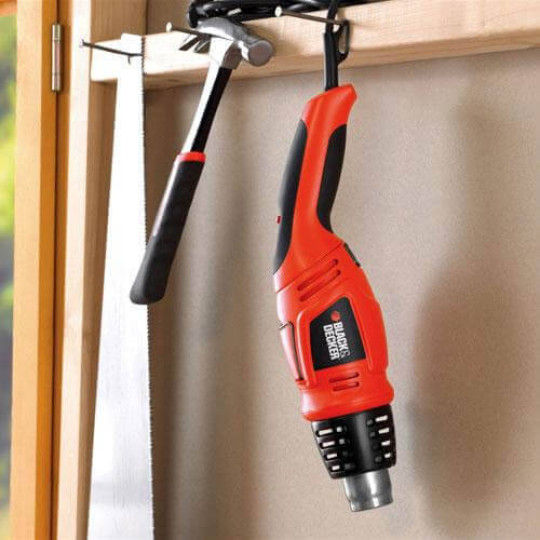 Купити Пистолет горячего воздуха - фен сетевой BLACK+DECKER KX1693. Официальный магазин Toolmaster Украина. Фирменный инструмент и оборудование, официальная гарантия