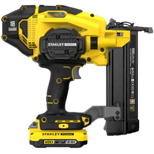 Купити Пистолет гвоздезабивной аккумуляторный STANLEY FATMAX SFMCN618B. Официальный магазин Toolmaster Украина. Фирменный инструмент и оборудование, официальная гарантия
