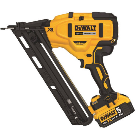 Купити Пістолет цвяхозабивний акумуляторний безщітковий DeWALT DCN650P2. Офіційний магазин Toolmaster Україна. Фірмовий інструмент та обладнання, офіційна гарантія