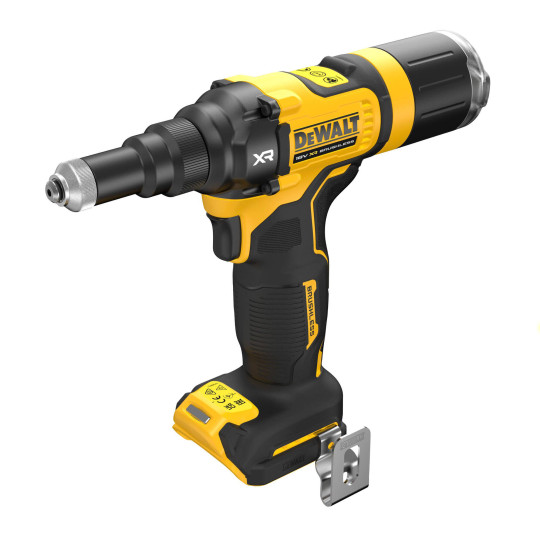 Купити Заклепочник акумуляторний безщітковий DeWALT DCF403NT. Офіційний магазин Toolmaster Україна. Фірмовий інструмент та обладнання, офіційна гарантія