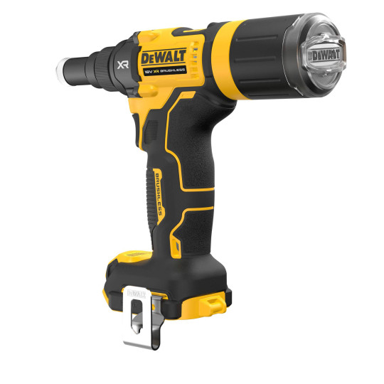 Купити Заклепочник акумуляторний безщітковий DeWALT DCF403NT. Офіційний магазин Toolmaster Україна. Фірмовий інструмент та обладнання, офіційна гарантія
