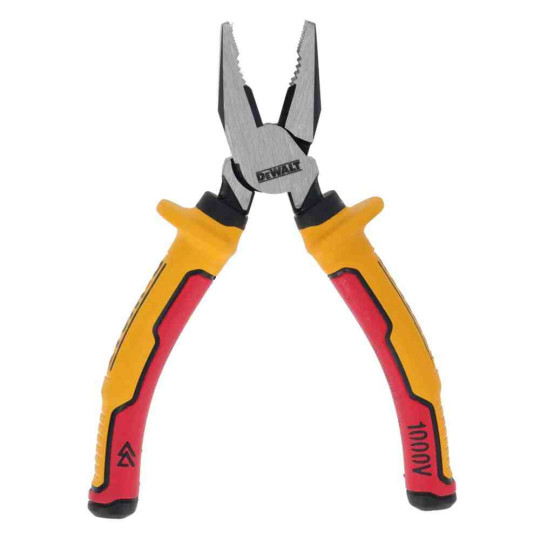 Купити Плоскогубцы электрика LASER HARDENED VDE 1000V комбинированные длиной 160 мм DeWALT DWHT82810-0. Официальный магазин Toolmaster Украина. Фирменный инструмент и оборудование, официальная гарантия