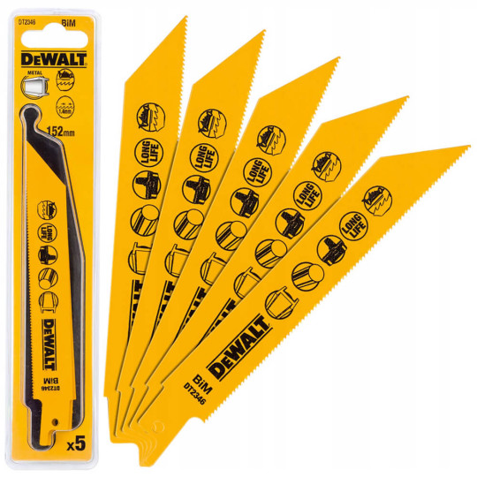 Купити Полотно пильное для металла DeWALT DT2346. Официальный магазин Toolmaster Украина. Фирменный инструмент и оборудование, официальная гарантия