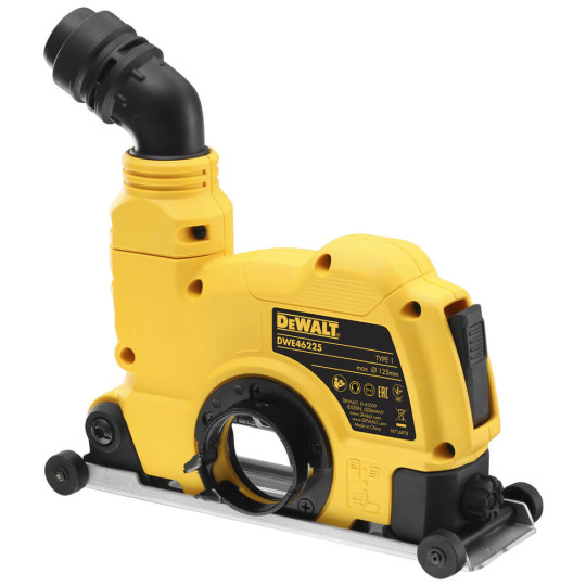 Купити Защитный кожух 125 мм для отвода пыли - бороздодел DeWALT DWE46225. Официальный магазин Toolmaster Украина. Фирменный инструмент и оборудование, официальная гарантия