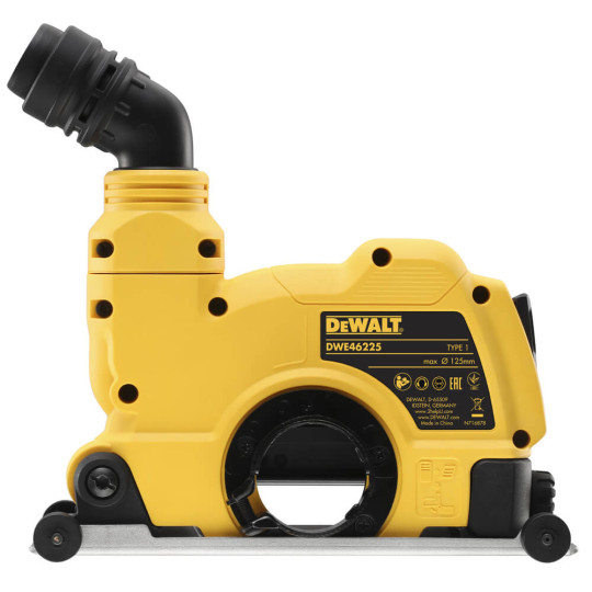 Купити Защитный кожух 125 мм для отвода пыли - бороздодел DeWALT DWE46225. Официальный магазин Toolmaster Украина. Фирменный инструмент и оборудование, официальная гарантия