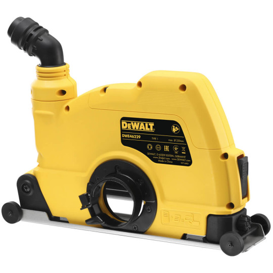Купити Защитный кожух 230 мм для отвода пыли - бороздодел DeWALT DWE46229. Официальный магазин Toolmaster Украина. Фирменный инструмент и оборудование, официальная гарантия
