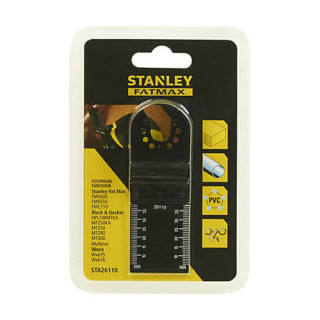 Купити Занурювальне пильне полотно для деревини та металу STANLEY STA26110. Офіційний магазин Toolmaster Україна. Фірмовий інструмент та обладнання, офіційна гарантія