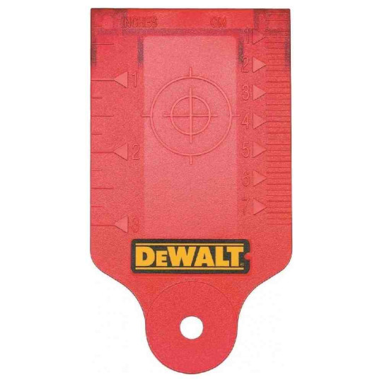 Купити Мішень-променевловлювач для ротаційних лазерів DeWALT DE0730. Офіційний магазин Toolmaster Україна. Фірмовий інструмент та обладнання, офіційна гарантія