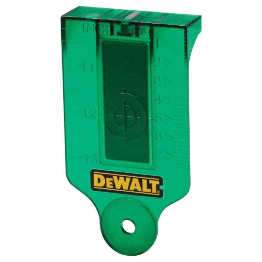 Купити Мішень-променевловлювач для ротаційних лазерів DeWALT DE0730G. Офіційний магазин Toolmaster Україна. Фірмовий інструмент та обладнання, офіційна гарантія