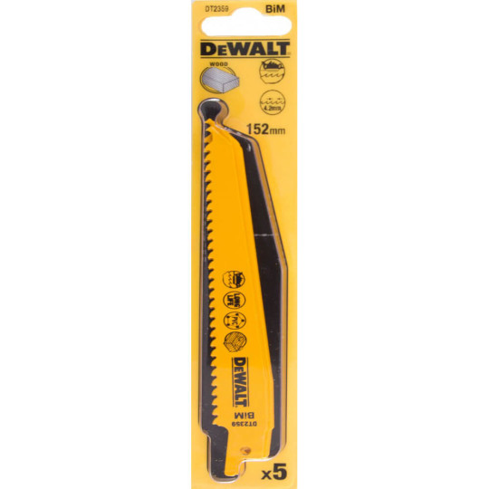 Купити Полотно пильне біметалічне DeWALT DT2359. Офіційний магазин Toolmaster Україна. Фірмовий інструмент та обладнання, офіційна гарантія