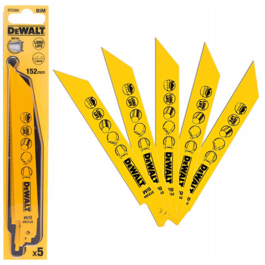 Купити Полотно пильне біметалічне DeWALT DT2384. Офіційний магазин Toolmaster Україна. Фірмовий інструмент та обладнання, офіційна гарантія