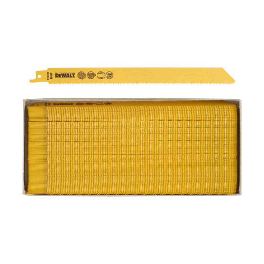 Купити Полотно пильное DeWALT, BiM, для шабельних пил DeWALT DT2400. Официальный магазин Toolmaster Украина. Фирменный инструмент и оборудование, официальная гарантия