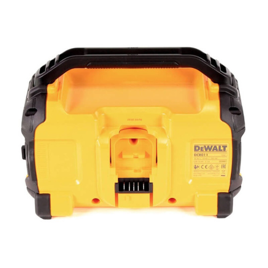 Купити Колонка портативна акумуляторна DeWALT DCR011. Офіційний магазин Toolmaster Україна. Фірмовий інструмент та обладнання, офіційна гарантія