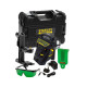 Рівень лазерний FatMax®MultilineGreen трипроменевий площинний самовирівнюючий, валіза STANLEY FMHT1-77356