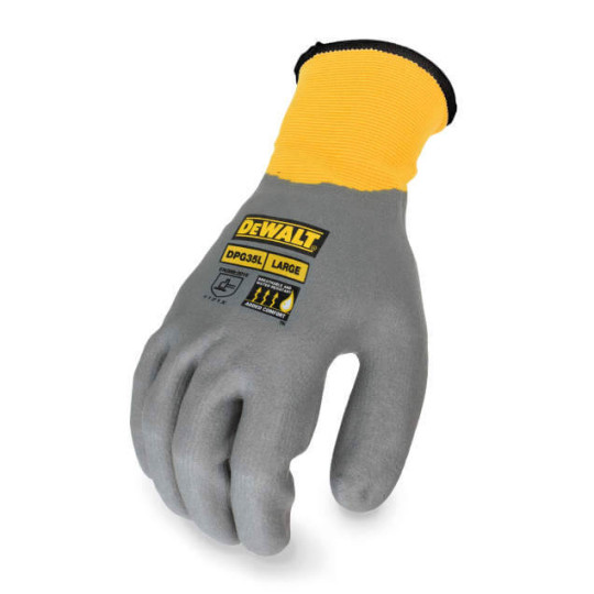 Купити Рукавички універсальні,загального використання DeWALT DPG35L. Офіційний магазин Toolmaster Україна. Фірмовий інструмент та обладнання, офіційна гарантія
