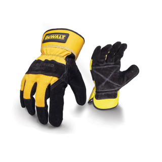 Купити Рукавички універсальні, з шкіряною долонею та пальцями DeWALT DPG41L. Офіційний магазин Toolmaster Україна. Фірмовий інструмент та обладнання, офіційна гарантія