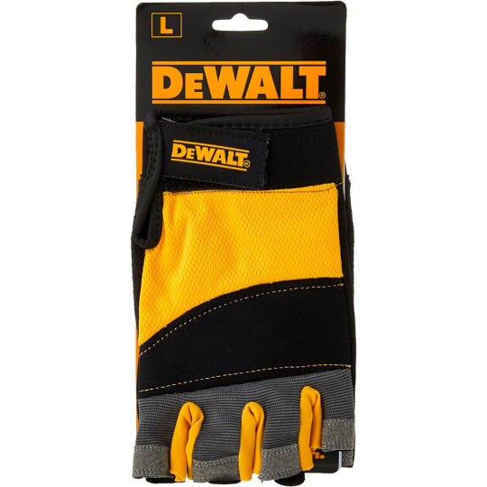 Купити Перчатки универсальные, открытые DeWALT DPG213L. Официальный магазин Toolmaster Украина. Фирменный инструмент и оборудование, официальная гарантия