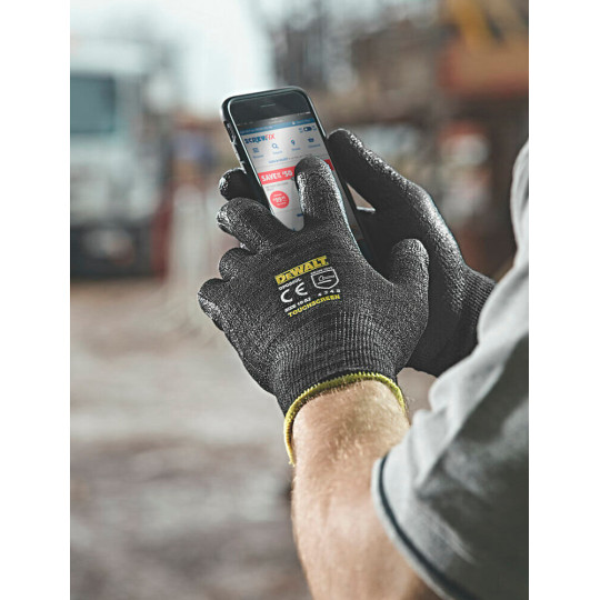 Купити Рукавички універсальні з чутливістю до сенсорного екрану DeWALT DPG800L. Офіційний магазин Toolmaster Україна. Фірмовий інструмент та обладнання, офіційна гарантія
