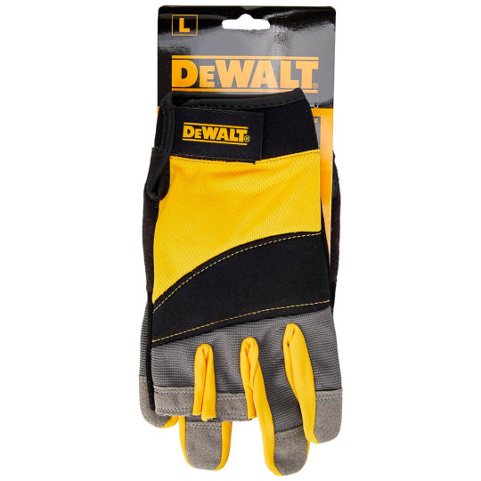 Купити Рукавички універсальні, частково відкриті DeWALT DPG214L. Офіційний магазин Toolmaster Україна. Фірмовий інструмент та обладнання, офіційна гарантія