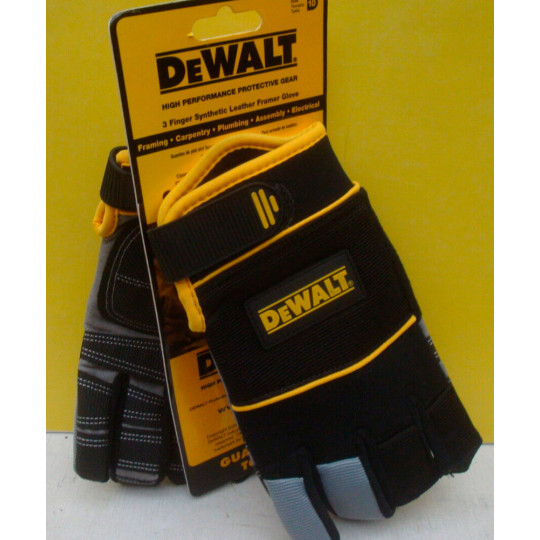Купити Рукавички універсальні, з додатковими накладками DeWALT DPG215L. Офіційний магазин Toolmaster Україна. Фірмовий інструмент та обладнання, офіційна гарантія