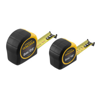 Купити Рулетки измерительные FatMax®, 5м/16х25мм + 8/26х25, в хромированном корпусе STANLEY FMHT81745-0. Официальный магазин Toolmaster Украина. Фирменный инструмент и оборудование, официальная гарантия