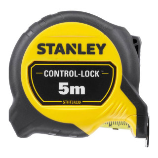 Купити Рулетка измерительная CONTROL-LOCK длиной 5 м, шириной 25 мм, в прорезиненном корпусе, с двойной шкалой STANLEY STHT37239-3. Официальный магазин Toolmaster Украина. Фирменный инструмент и оборудование, официальная гарантия