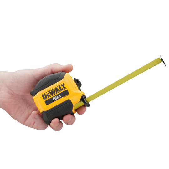 Купити Рулетка вимірювальна COMPACT, 8 м х 28 мм DeWALT DWHT38128-0. Офіційний магазин Toolmaster Україна. Фірмовий інструмент та обладнання, офіційна гарантія