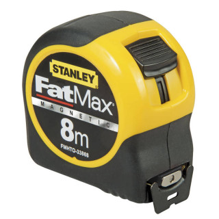 Купити Рулетка вимірювальна FatMax Blade Armor довжиною 8 м, шириною 32 мм, магнітна STANLEY FMHT0-33868. Офіційний магазин Toolmaster Україна. Фірмовий інструмент та обладнання, офіційна гарантія
