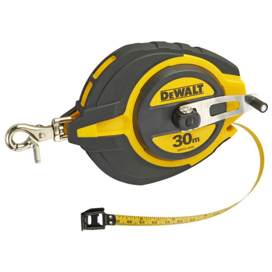 Купити Рулетка вимірювальна Steel, 30 м х 10 мм DeWALT DWHT0-34093. Офіційний магазин Toolmaster Україна. Фірмовий інструмент та обладнання, офіційна гарантія