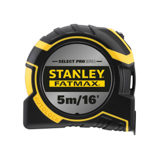 Купити Рулетка вимірювальна FatMax®Autolock довжиною 5 м/16, шириною 25 мм, в обгумованому корпусі, з подвійною шкалою STANLEY FMHT43242-0. Офіційний магазин Toolmaster Україна. Фірмовий інструмент та обладнання, офіційна гарантія