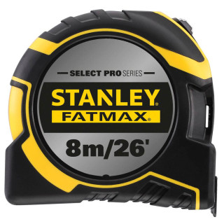 Купити Рулетка измерительная FatMax®Autolock длиной 8 м/26, шириной 25 мм, в прорезиненном корпусе, с двойной шкалой STANLEY FMHT43243-0. Официальный магазин Toolmaster Украина. Фирменный инструмент и оборудование, официальная гарантия