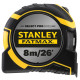 Рулетка измерительная FatMax®Autolock длиной 8 м/26, шириной 25 мм, в прорезиненном корпусе, с двойной шкалой STANLEY FMHT43243-0