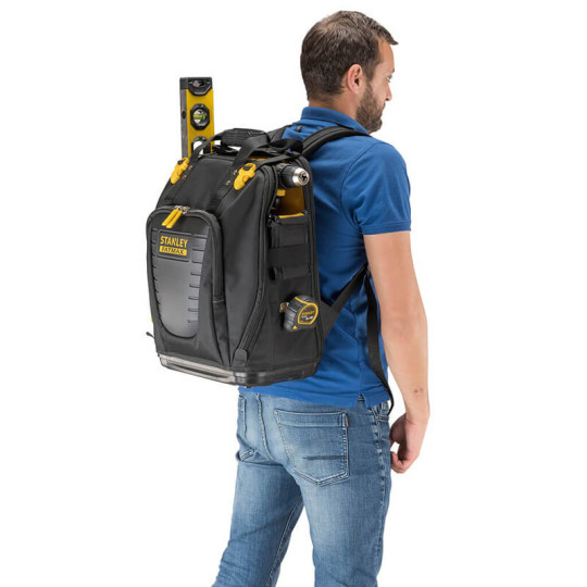 Купити Рюкзак FatMax Quick Access для удобства транспортировки и хранения инструмента STANLEY FMST1-80144. Официальный магазин Toolmaster Украина. Фирменный инструмент и оборудование, официальная гарантия