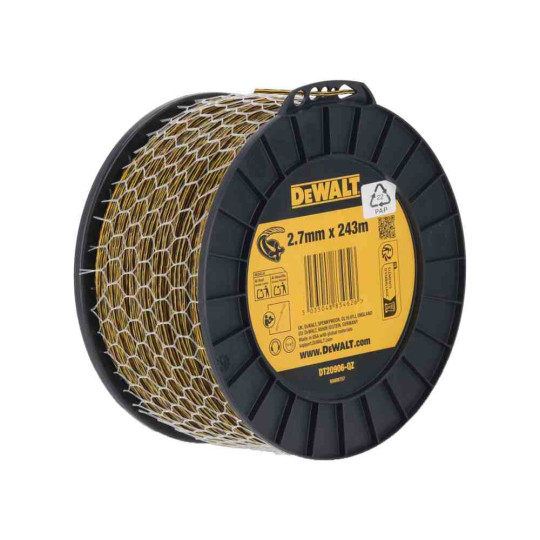 Купити Косильна жилка DeWALT DT20906. Офіційний магазин Toolmaster Україна. Фірмовий інструмент та обладнання, офіційна гарантія