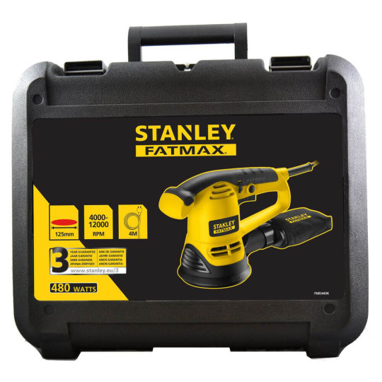 Купити Шліфмашина ексцентрикова мережева STANLEY FATMAX FME440K. Офіційний магазин Toolmaster Україна. Фірмовий інструмент та обладнання, офіційна гарантія