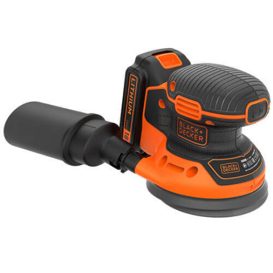 Купити Шліфмашина ексцентрикова акумуляторна BLACK+DECKER BDCROS18N. Офіційний магазин Toolmaster Україна. Фірмовий інструмент та обладнання, офіційна гарантія