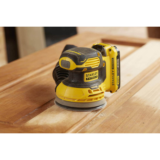 Купити Шліфмашина ексцентрикова акумуляторна безщіткова STANLEY FATMAX SFMCW220B. Офіційний магазин Toolmaster Україна. Фірмовий інструмент та обладнання, офіційна гарантія