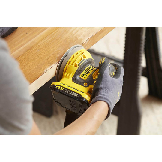 Купити Шліфмашина ексцентрикова акумуляторна безщіткова STANLEY FATMAX SFMCW220B. Офіційний магазин Toolmaster Україна. Фірмовий інструмент та обладнання, офіційна гарантія